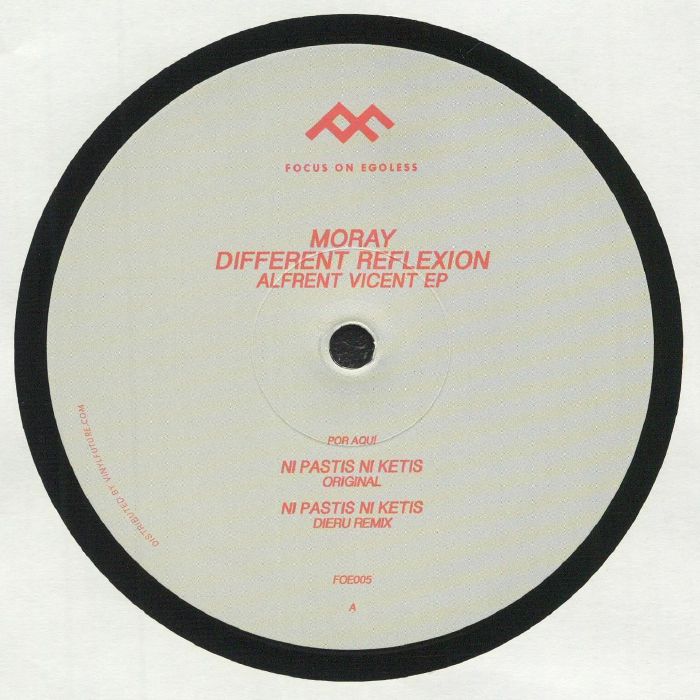 MORAY/DIFFERENT REFLEXION - Alfrent Vicent EP