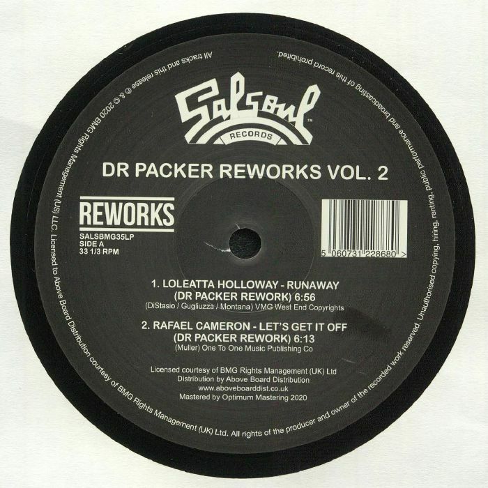 HOLLOWAY, Loleatta/RAFAEL CAMERON/RIPPLE/THE SALSOUL ORCHESTRA - Dr Packer Reworks Vol 2 (B-STOCK)