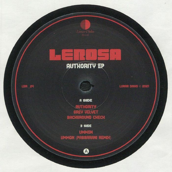 LEROSA - Authority EP (Passarani mix)