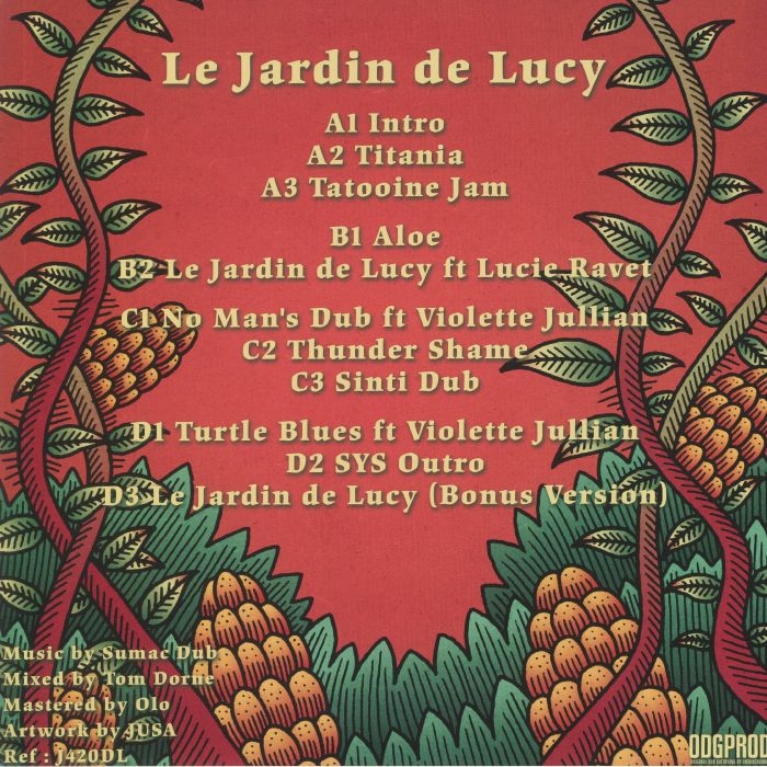 SUMAC DUB Le Jardin De Lucy Vinyl at Juno Records.