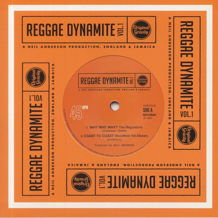 REGULATORS, The/WOODFIELD RD ALLSTARS/PRINCE DOLLY - Reggae Dynamite Vol 1 (reissue)