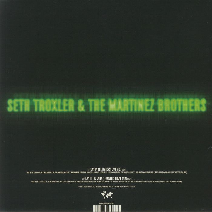 TROXLER, Seth/THE MARTINEZ BROTHERS - Play In The Dark