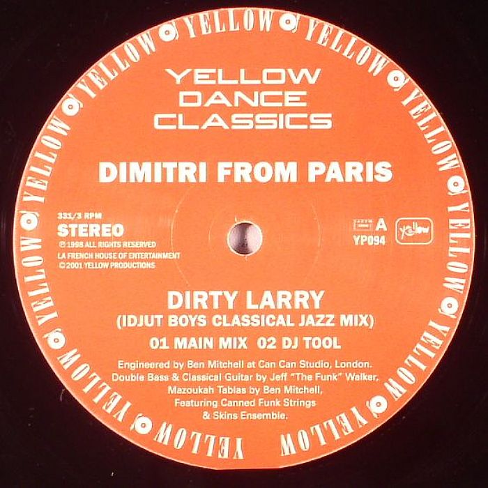 DIMITRI FROM PARIS/ERNEST SAINT LAURENT - Dirty Larry