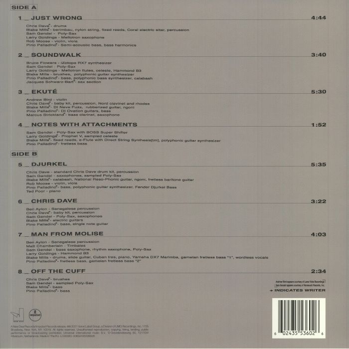 Pino PALLADINO/BLAKE MILLS - Notes With Attachments Vinyl at