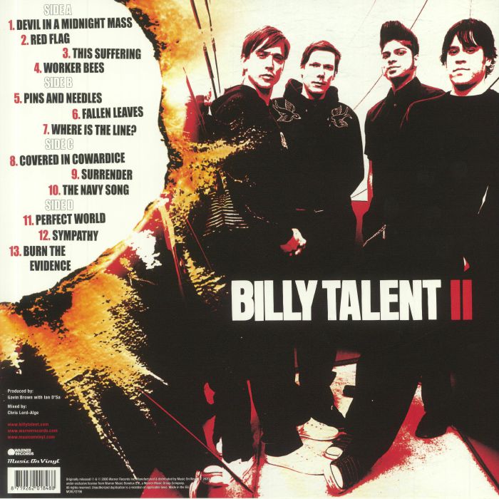 BILLY TALENT - Billy Talent II (reissue)