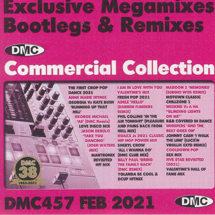 VARIOUS - DMC Commercial Collection February 2021: Exclusive Megamixes Bootlegs & Remixes (Strictly DJ Only)