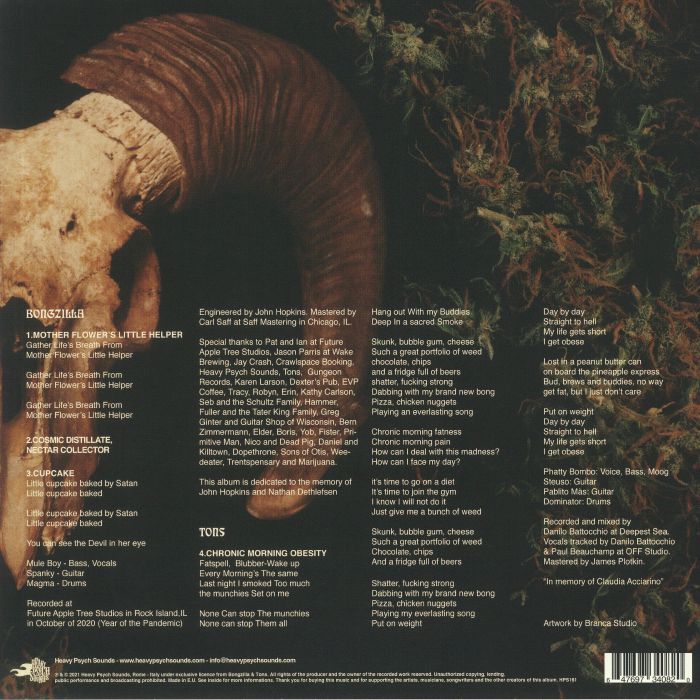 BONGZILLA/TONS - Doom Sessions Vol 4