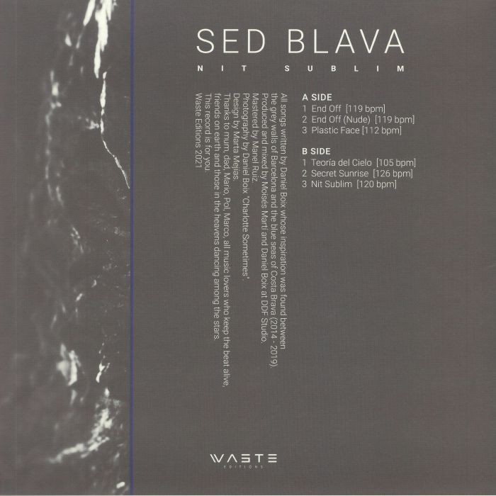SED BLAVA - Nit Sublim EP