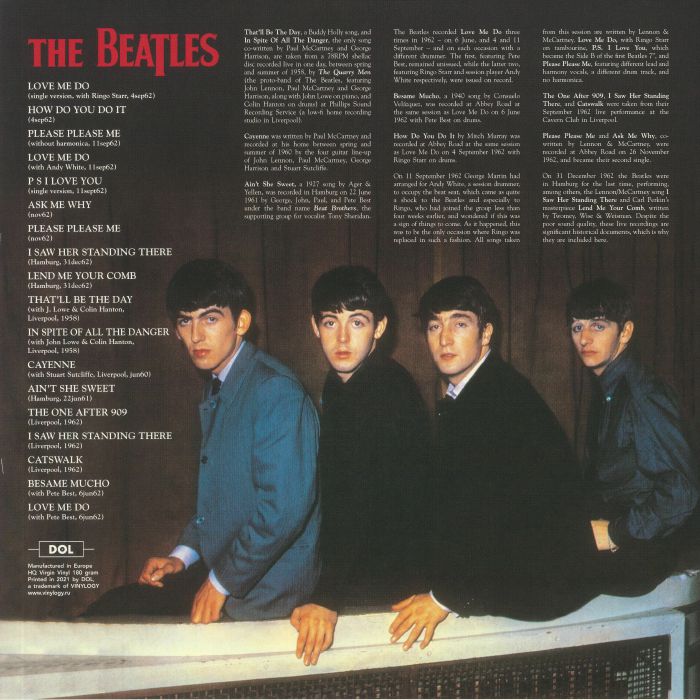 The BEATLES - 1958-1962 Vinyl at Juno Records.