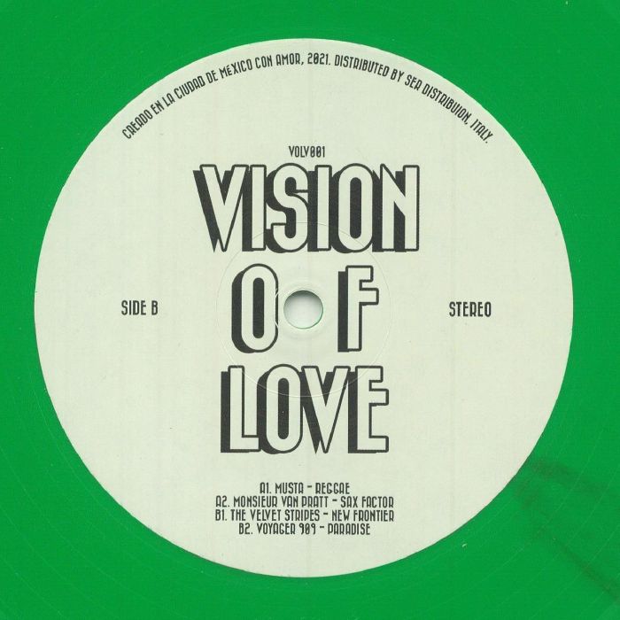 MUSTA/MONSIEUR VAN PRAT/THE VELVET STRIPES/VOYAGER 909 - Vision Of Love 001
