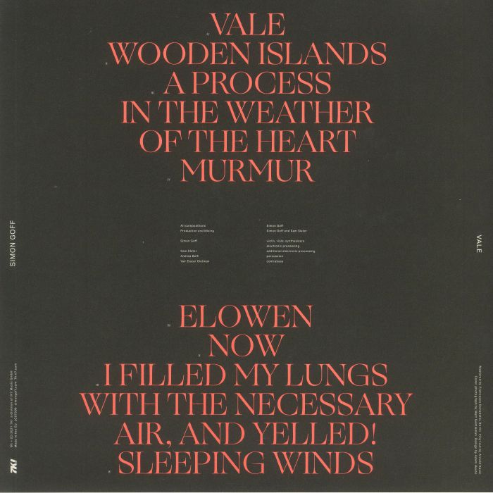 GOFF, Simon - Vale