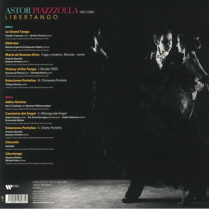 Astor PIAZZOLLA - Libertango (reissue)