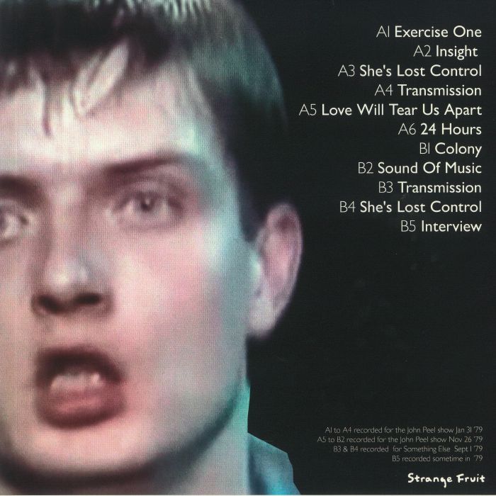 JOY DIVISION Radio Transmissions The Complete BBC Recordings Vinyl