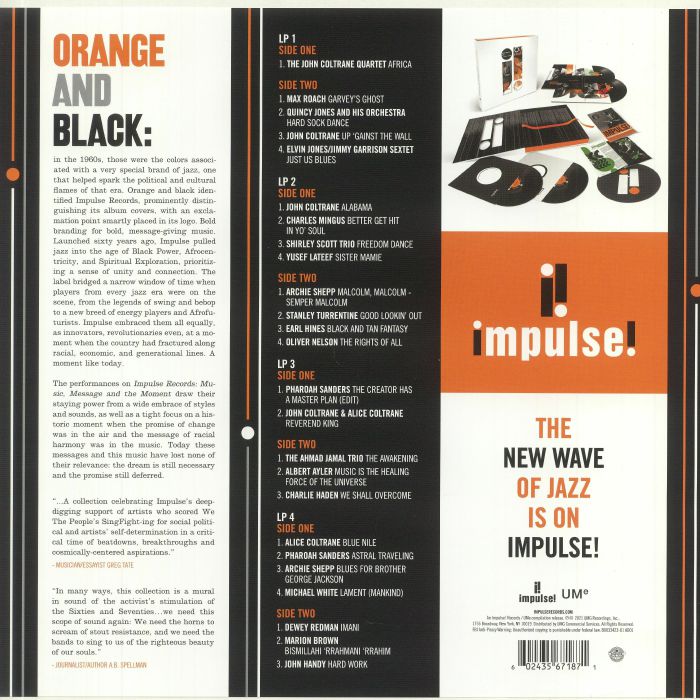 VARIOUS - Impulse Records: Music Message & The Moment