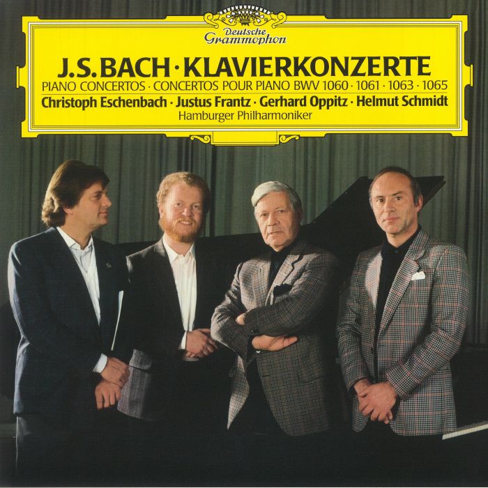 ESCHENBACH/FRANTZ/ OPPITZ/SCHMIT/HAMBURGER PHILHARMONIKER - JS Bach: Klavierkonzerte