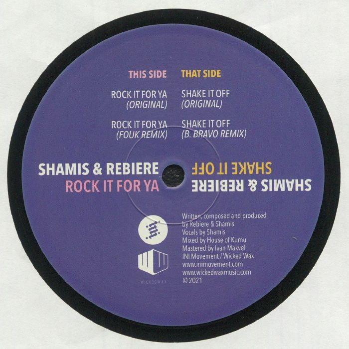 SHAMIS/REBIERE - Rock It For Ya