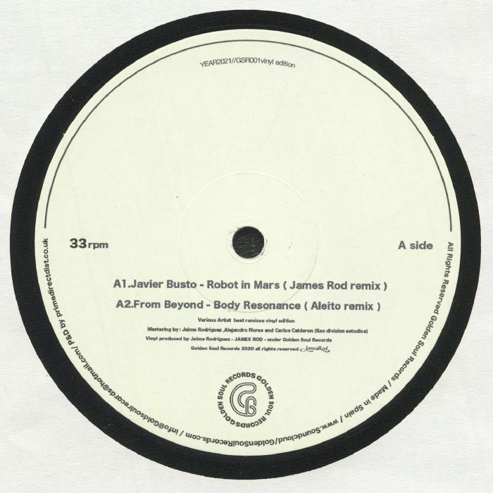 BUSTO, Javier/FROM BEYOND/TIEMPO DE MALDAD/ALEITO - The Best Remixes Of Golden Soul Records