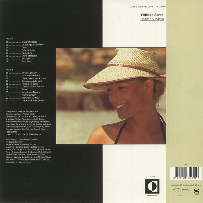 SARDE, Philippe - Cesar Et Rosalie (Soundtrack) (remastered)