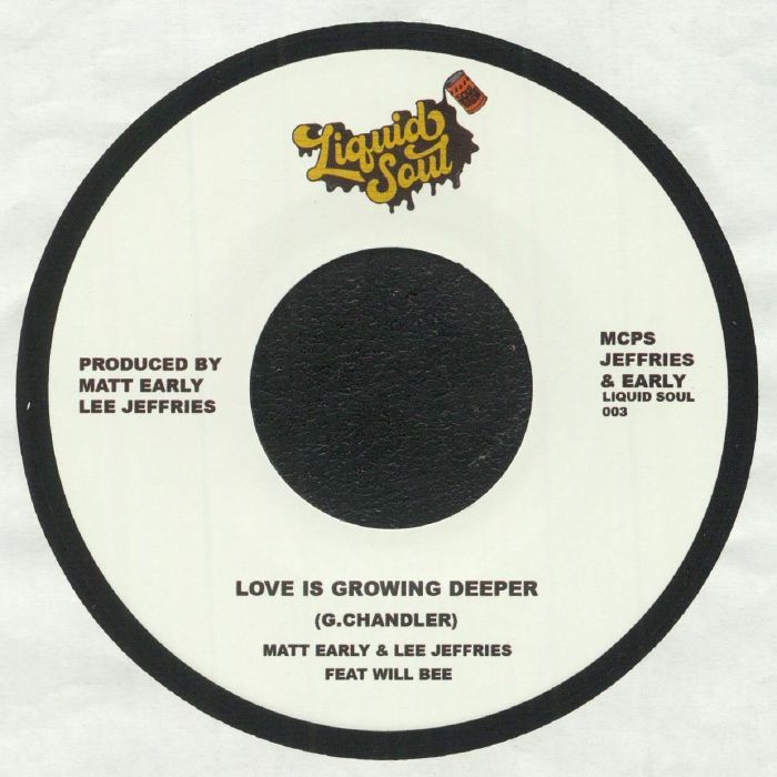 EARLY, Matt/LEE JEFFRIES feat WILL BEE - Love Is Growing Deeper