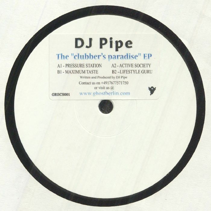 DJ PIPE - The Clubber's Paradise EP