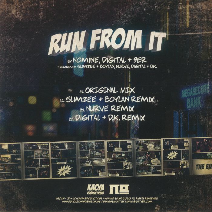 NOMINE/DIGITAL feat 9ER - Run From It