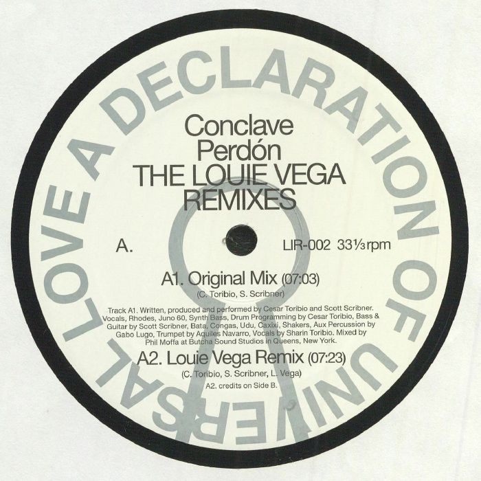 CONCLAVE - Perdon: The Louie Vega Remixes