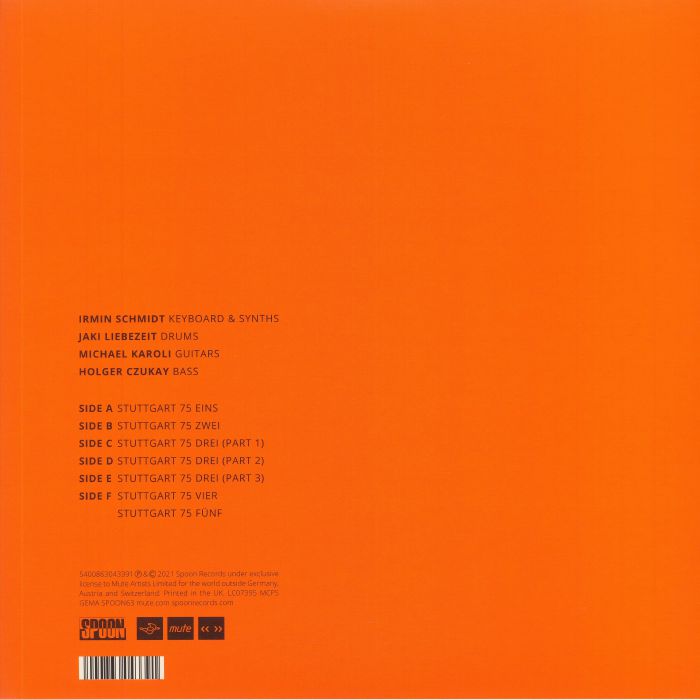 CAN - Live In Stuttgart 1975