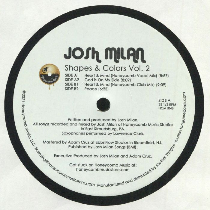 MILAN, Josh - Shapes & Colors Vol 2