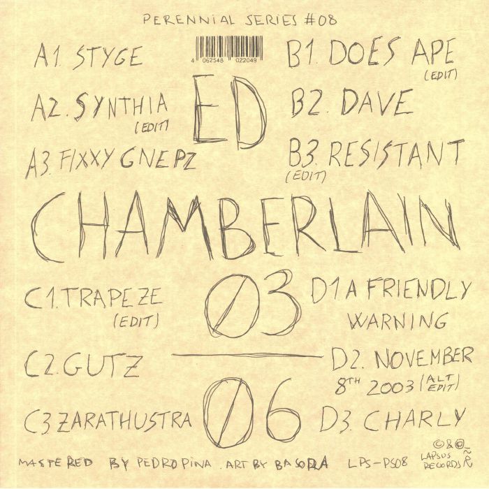 CHAMBERLAIN, Ed - 03/06