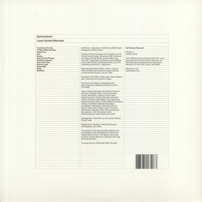SPIRITUALIZED - Lazer Guided Melodies (reissue)