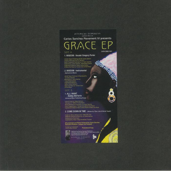 CARLOS SANCHEZ MOVEMENT IV - Grace EP