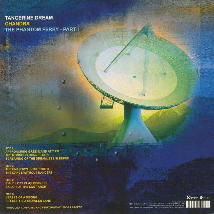 TANGERINE DREAM - Chandra: The Phantom Ferry Part I