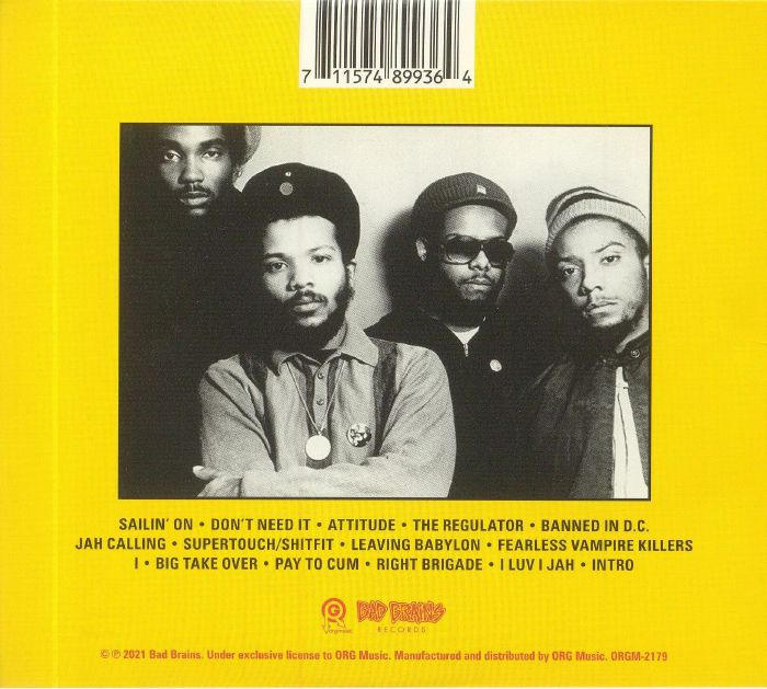 BAD BRAINS - Bad Brains (reissue)