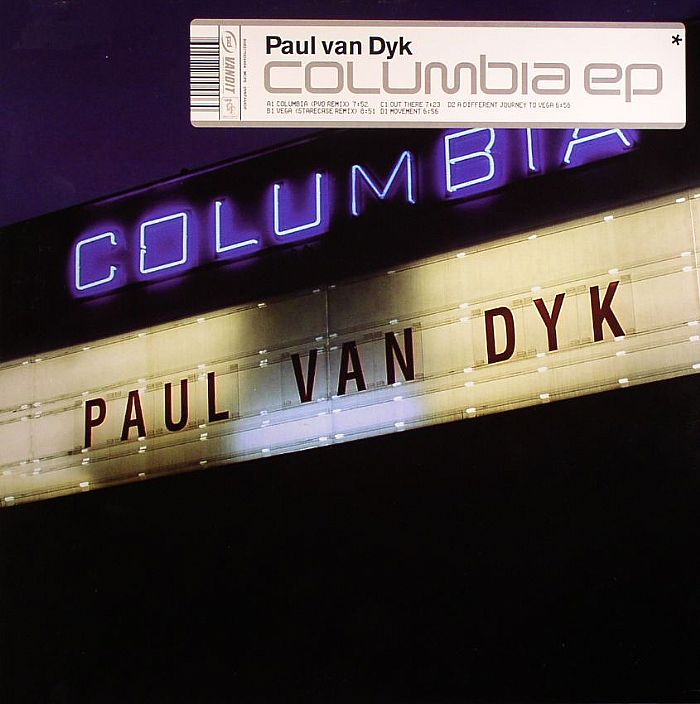 VAN DYK, Paul - Columbia EP