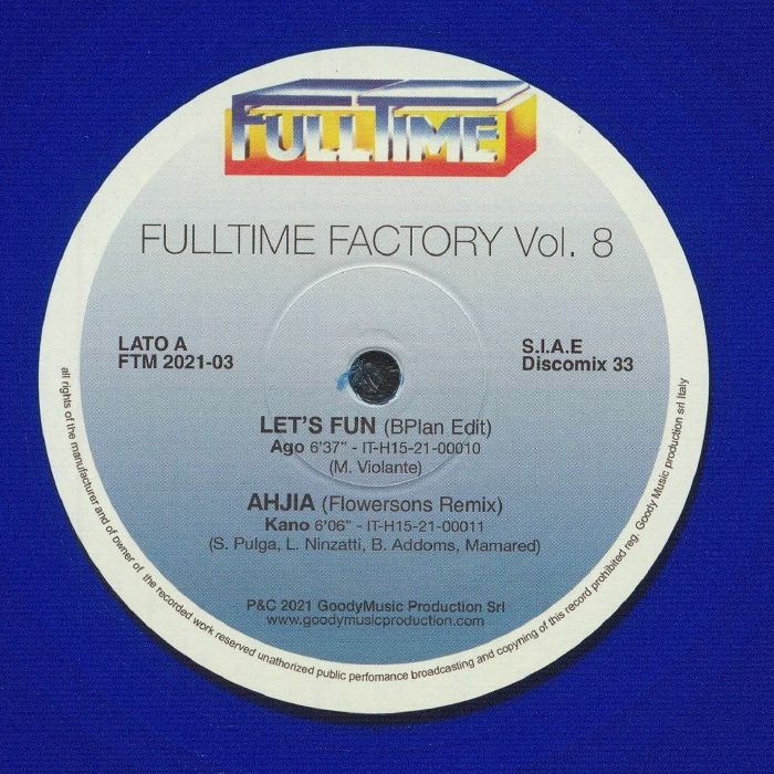 AGO/KANO/SIGN OF THE TIMES/RAINBOW TEAM - Fulltime Factory Vol 8