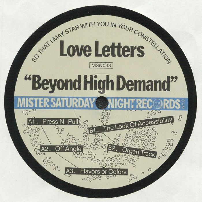 LOVE LETTERS - Beyond High Demand