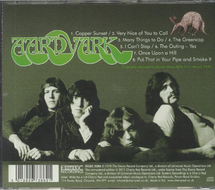 AARDVARK - Aardvark (remastered)