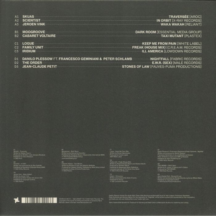 MOTOR CITY DRUM ENSEMBLE/VARIOUS - Fabric Presents Danilo Plessow (MCDE)