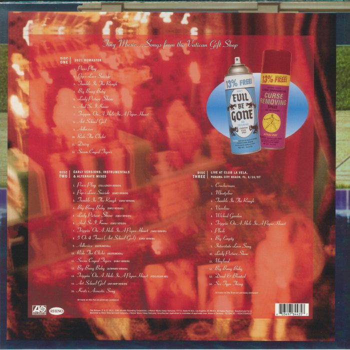 STONE TEMPLE PILOTS - Tiny Music: Songs From The Vatican Gift Shop (25th Anniversary Super Deluxe Edition)