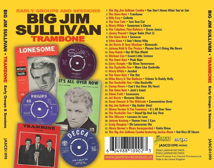 BIG JIM SULLIVAN - Trambone: The Early Groups & Sessions