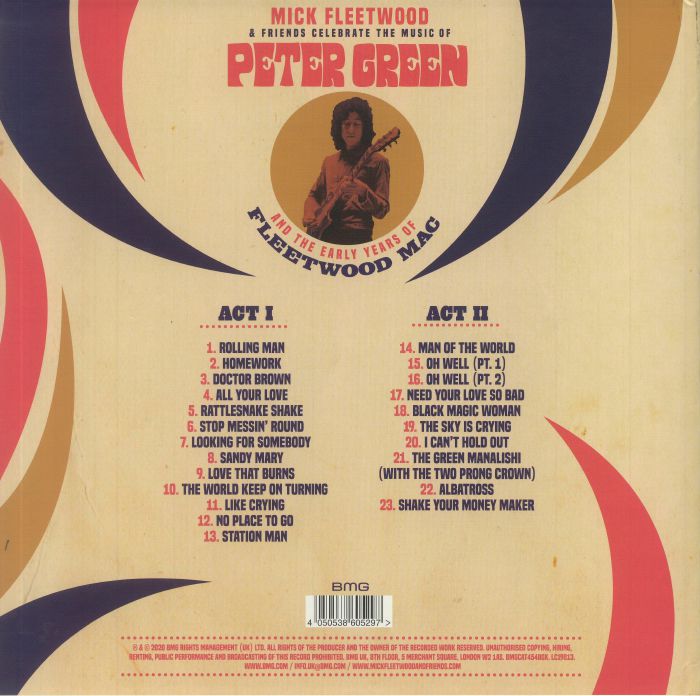 FLEETWOOD, Mick/VARIOUS - Mick Fleetwood & Friends Celebrate The Music Of Peter Green & The Early Years Of Fleetwood Mac