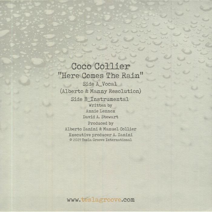 COLLIER, Coco - Here Comes The Rain