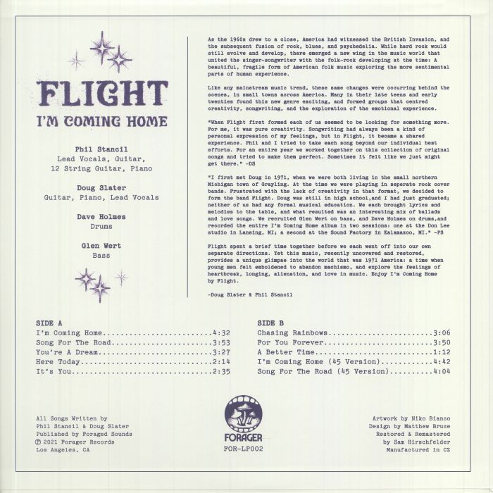 FLIGHT - I'm Coming Home (remastered)