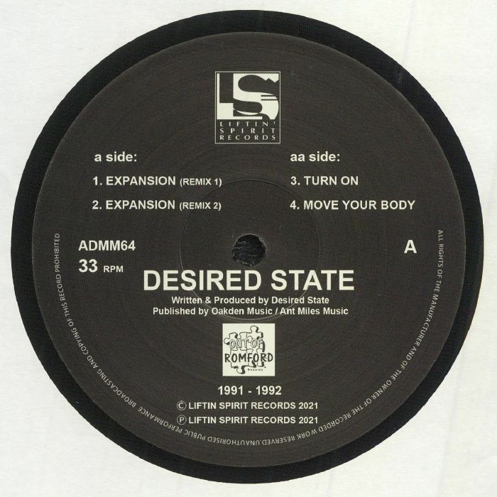 DESIRED STATE - Expansion Remixes 1991-1992