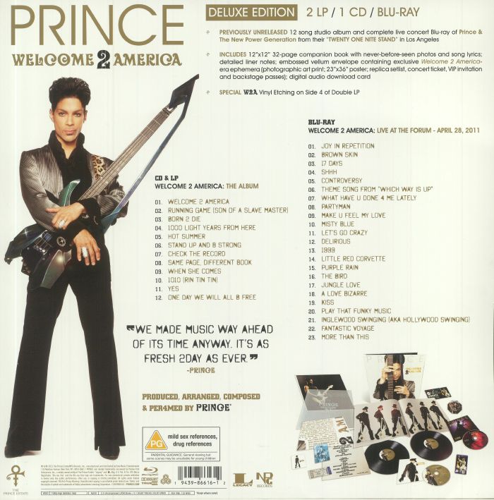 PRINCE 2 America (Deluxe Edition) Vinyl at Juno Records.