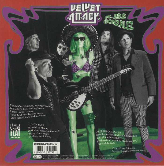 VELVET ATTACK - (She's A) Human Doll