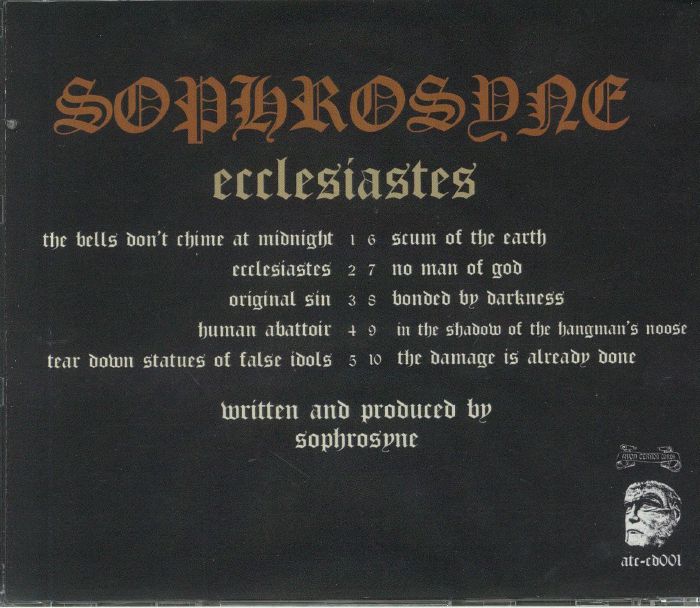 SOPHROSYNE - Ecclesiastes