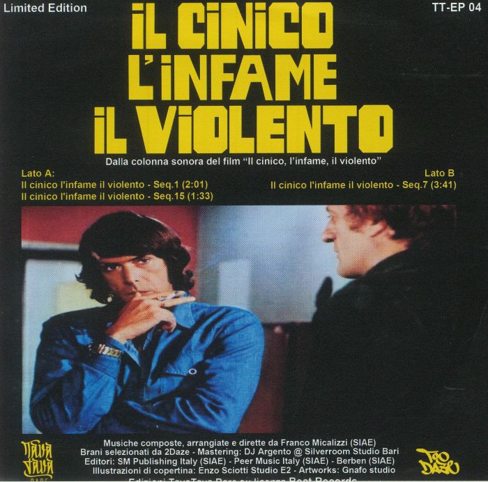 Il Cinico L Infame E Il Violento