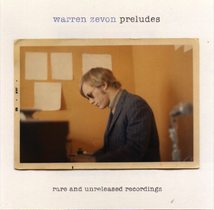 ZEVON, Warren - Preludes (Record Store Day RSD 2021)