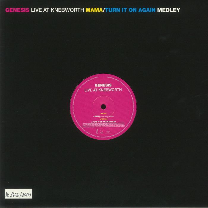 GENESIS - Live At Knebworth (Record Store Day RSD 2021)